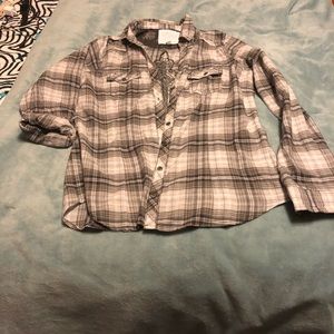 Rock vibe plaid shirt